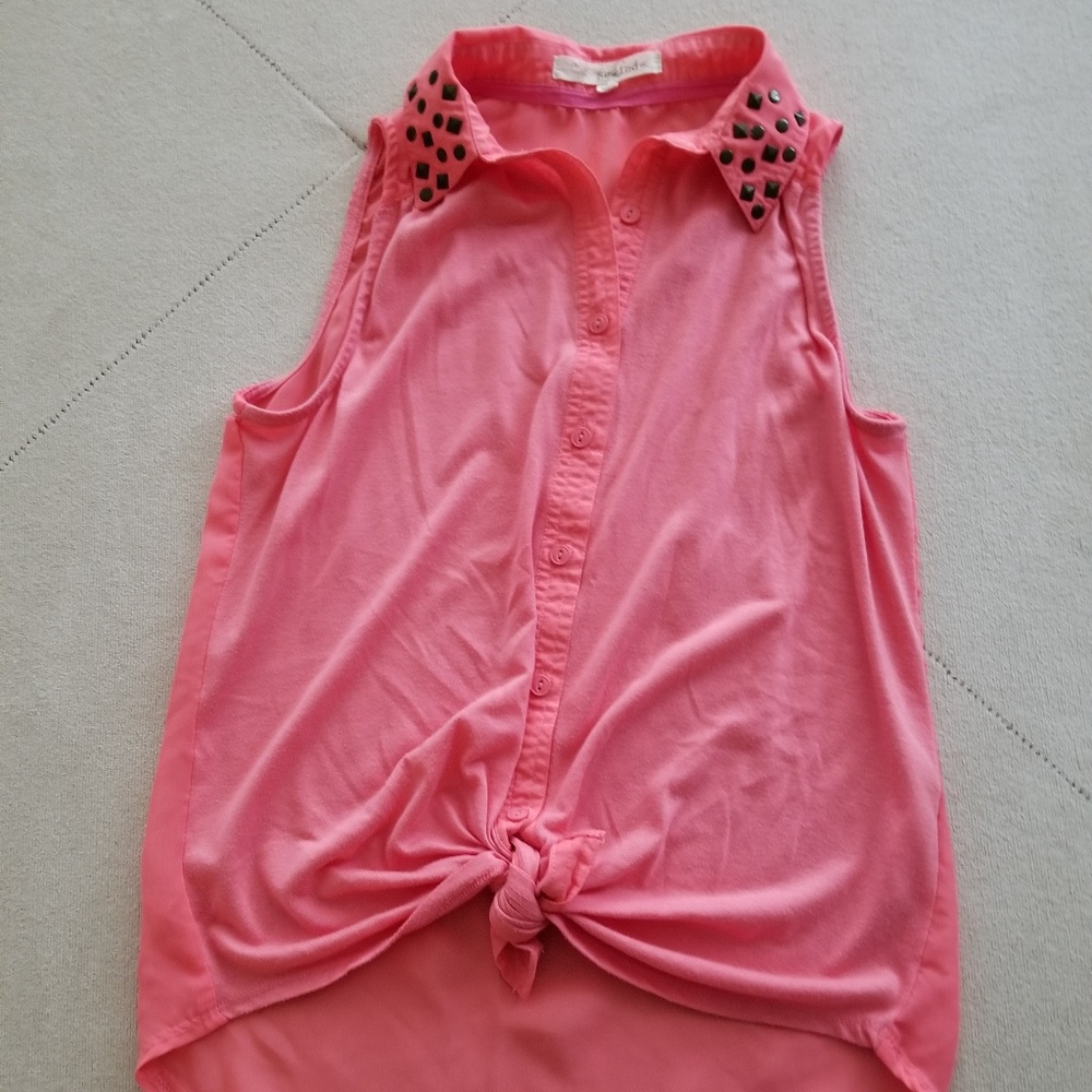 Sleeves coral top